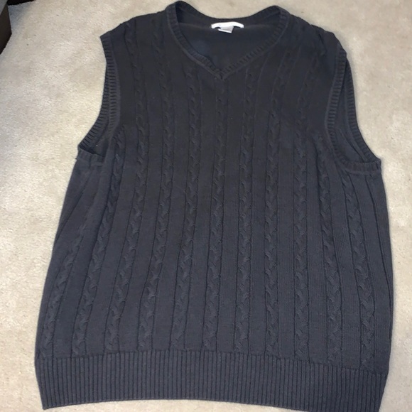 Geoffrey Beene Other - XXL black sweater vest